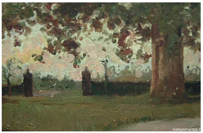Il platano nel parco di Villa Giulia